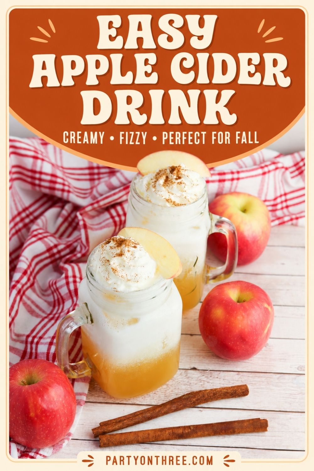 Apple Cider Dirty Soda (Easy Fall Dirty Soda Recipe)