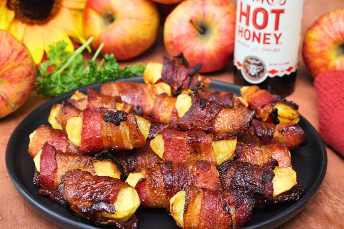 Bacon Wrapped Apples: Sweet and Savory Air Fryer Snack