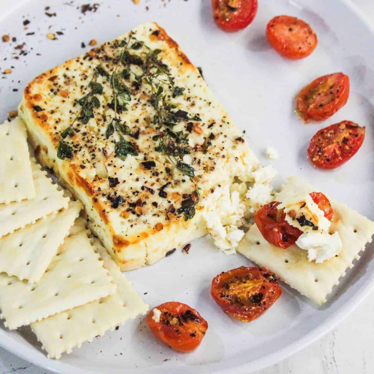 Baked Feta in the Air Fryer
