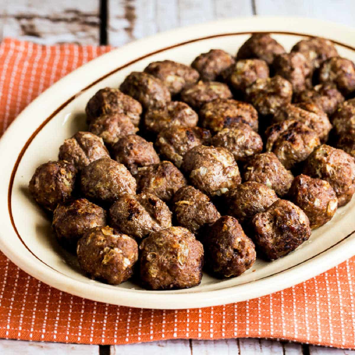 Baked Swedish Meatballs