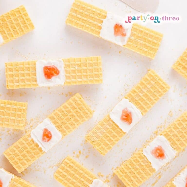 Bandaid Cookies (Easy No Bake Halloween Treat – 3 Ingredients)