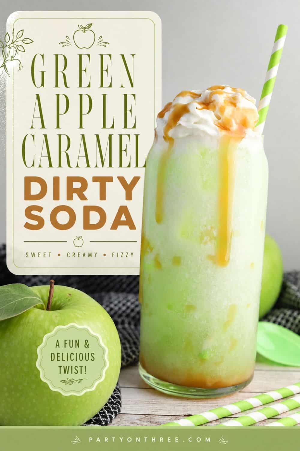 Caramel Apple Dirty Soda