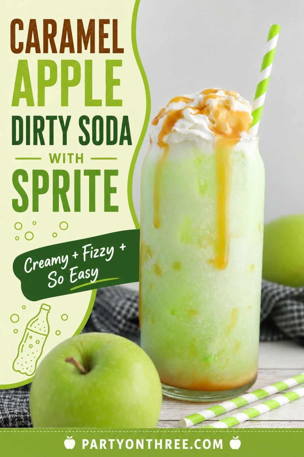 Caramel Apple Dirty Soda