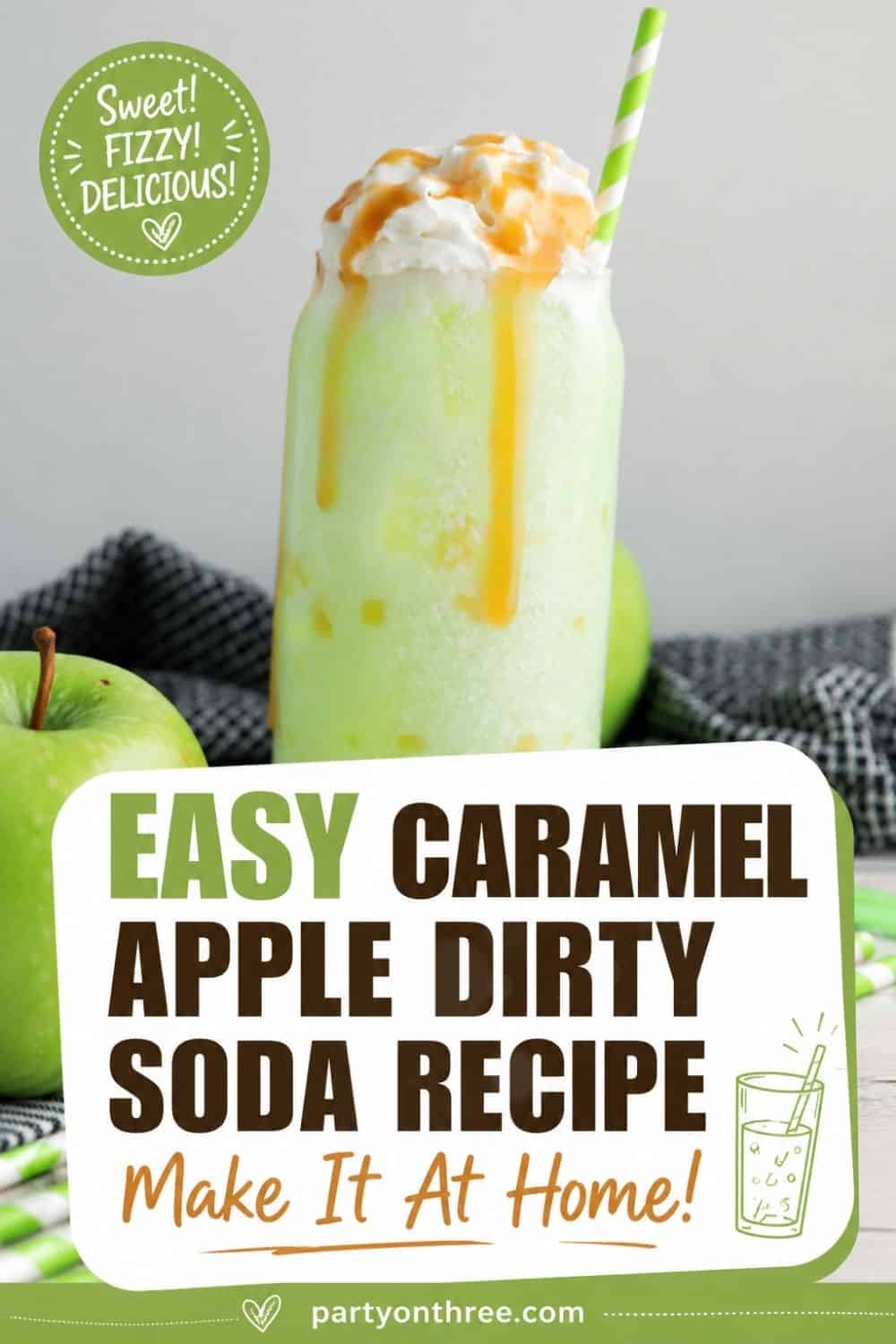 Caramel Apple Dirty Soda