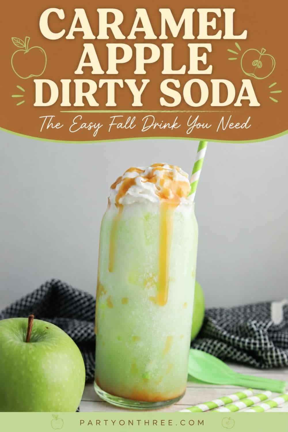 Caramel Apple Dirty Soda