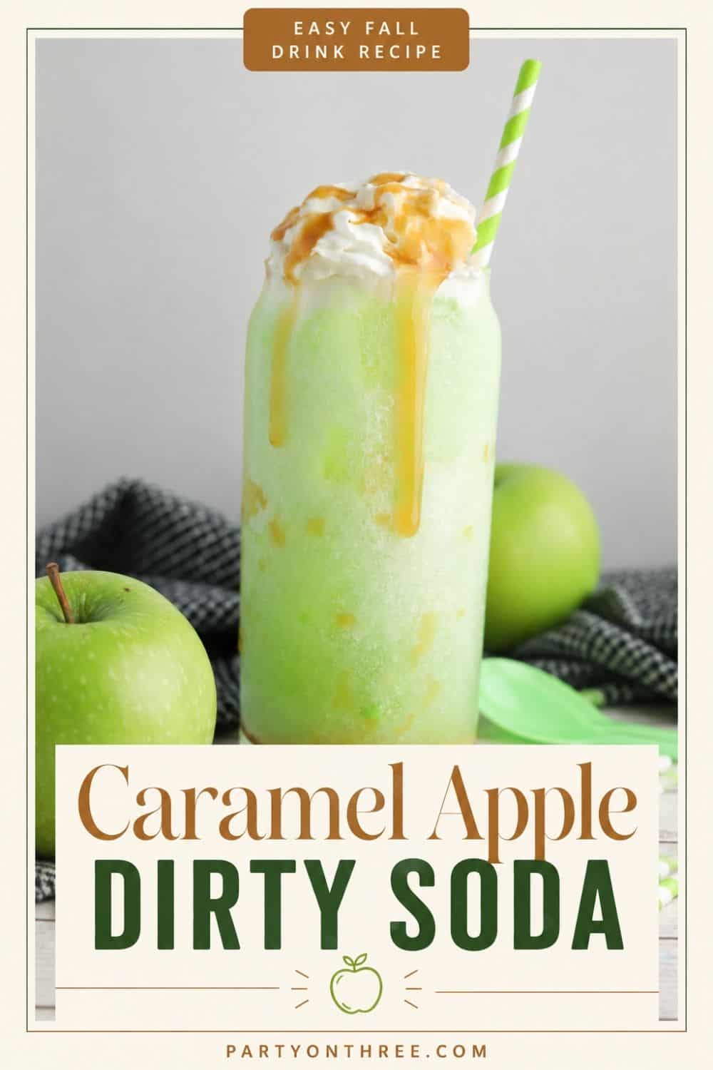 Caramel Apple Dirty Soda