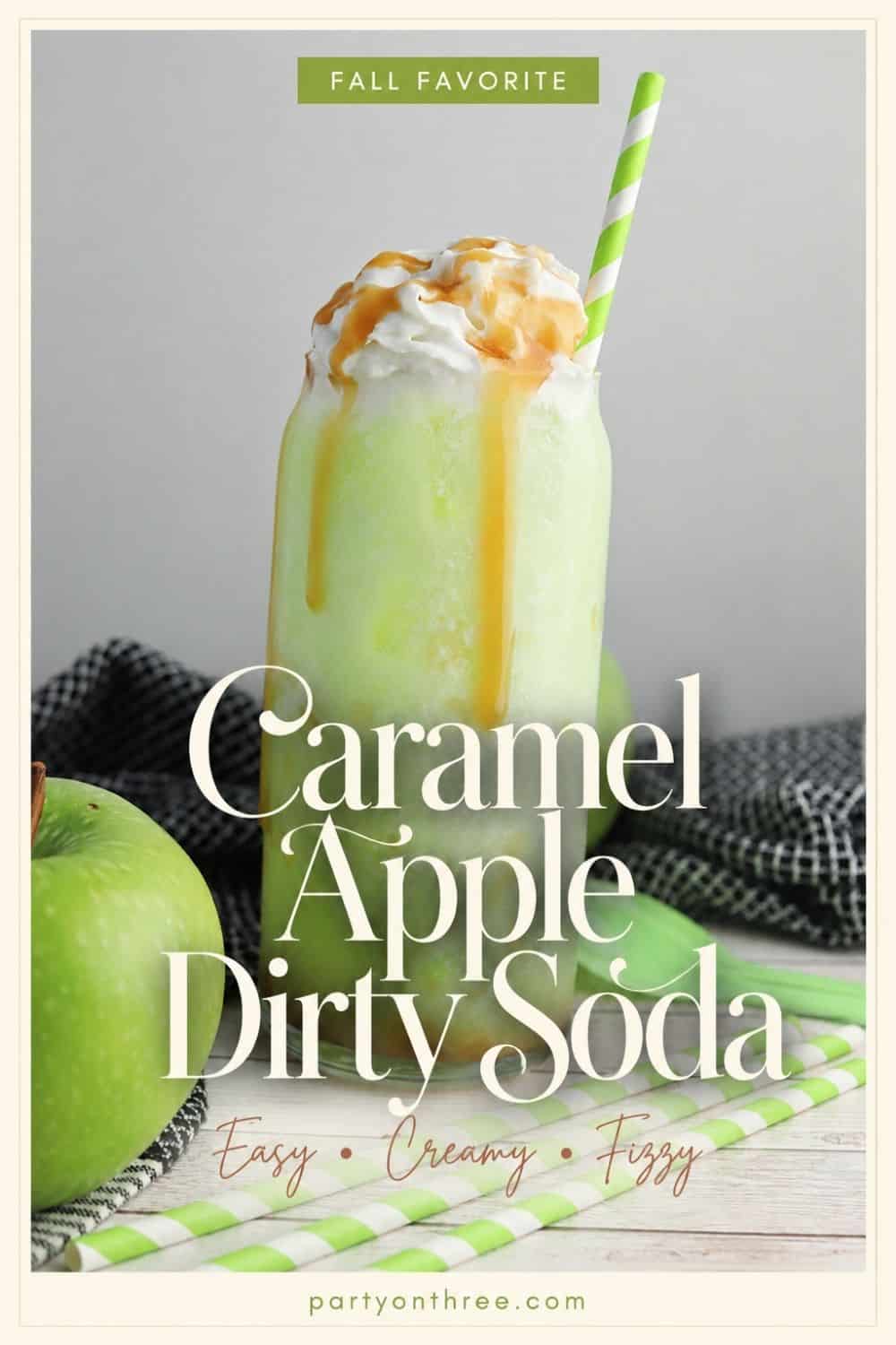 Caramel Apple Dirty Soda