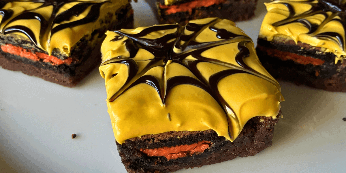 Creepy Crawly Halloween Oreo Brownies