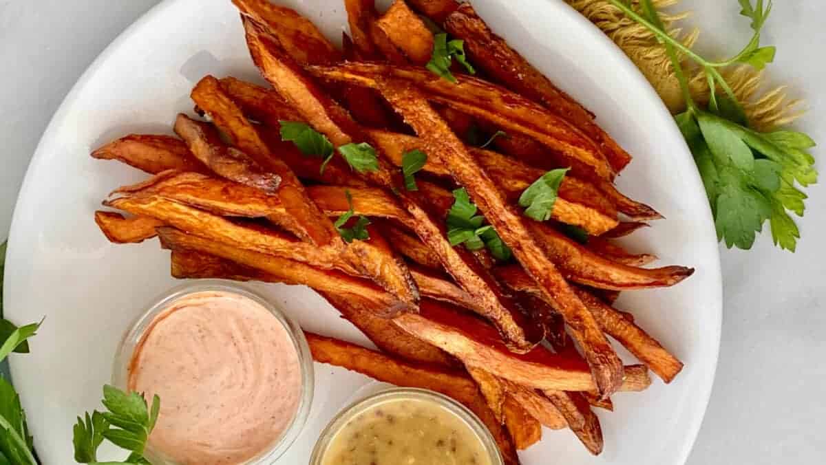 Deep-Fried Sweet Potato Fries