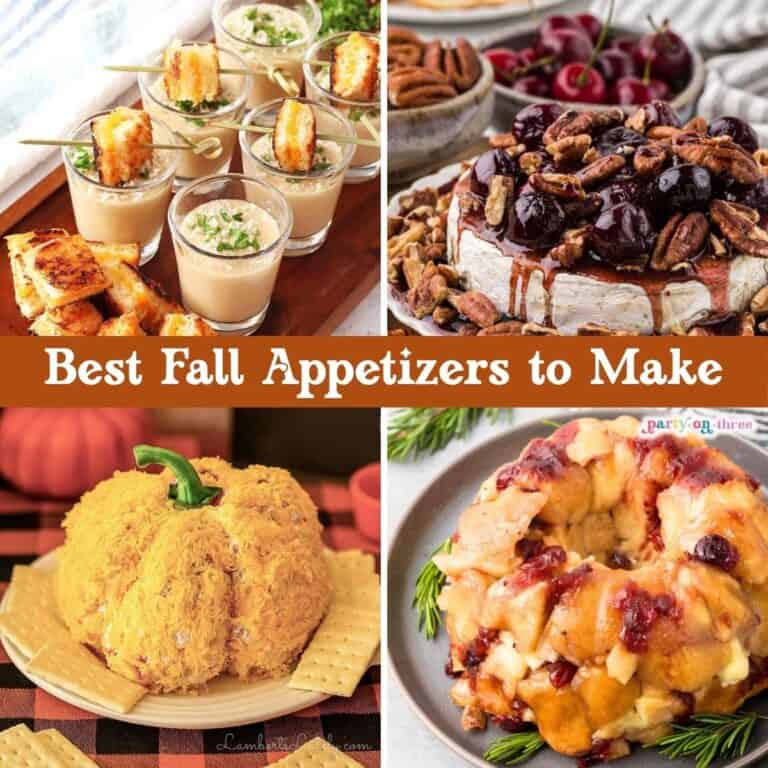 41+ *Best* Fall Appetizers to Make for Parties