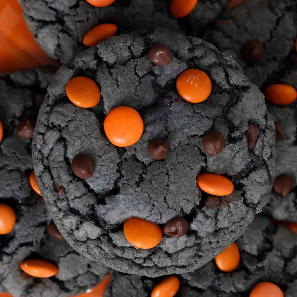 Halloween Chocolate Chip Cookies