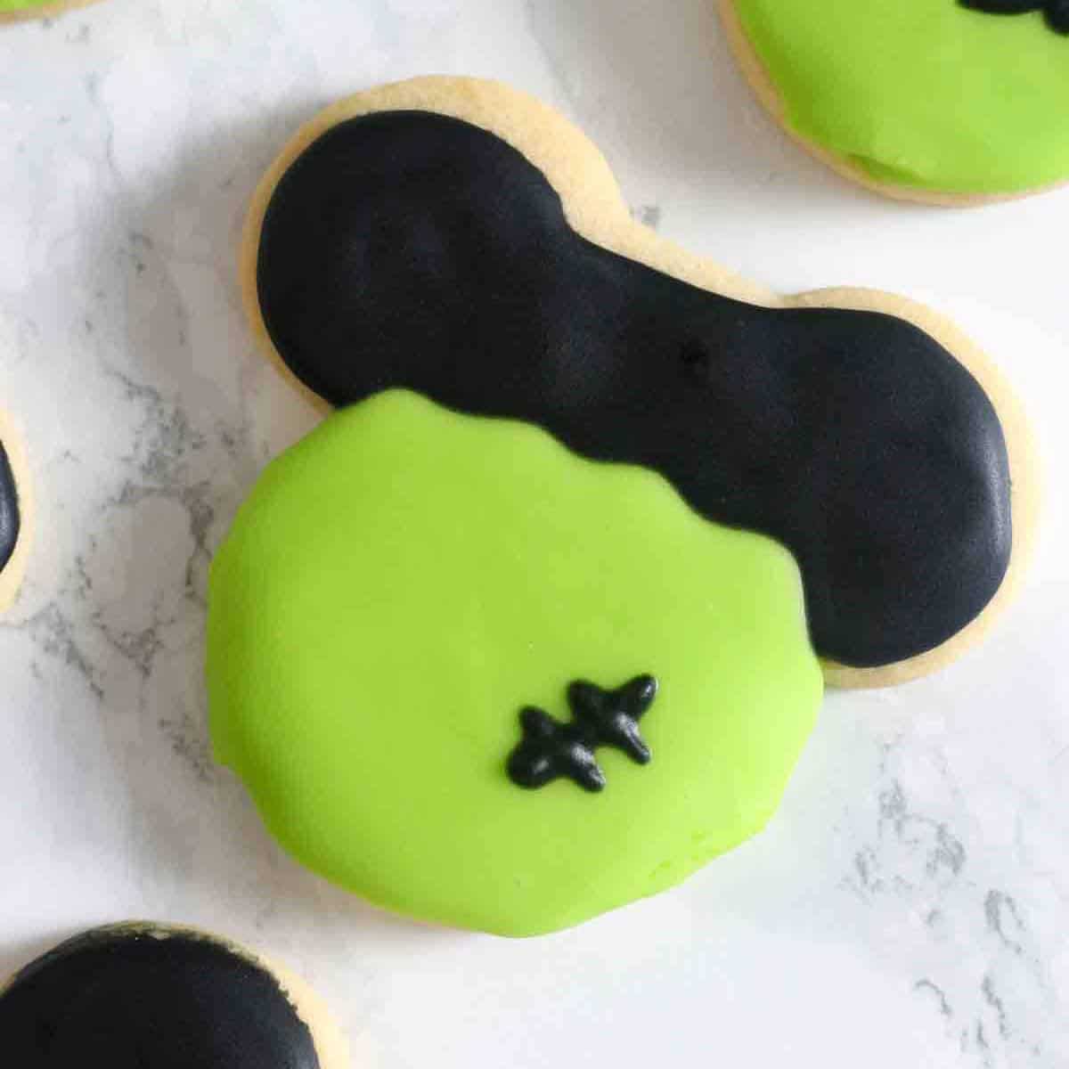 Halloween Mickey Mouse Cookies