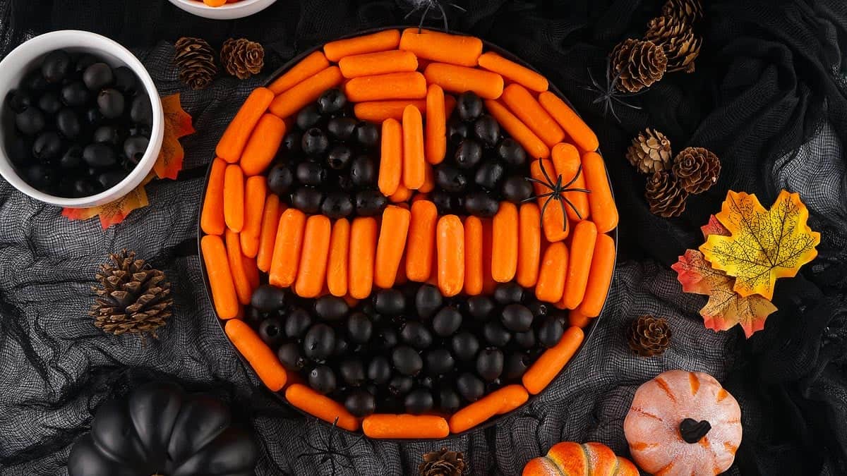 Halloween Veggie Platter