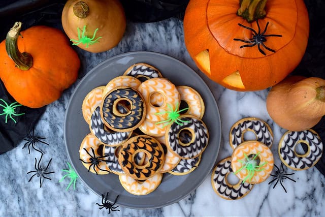 Homemade Halloween Party Rings