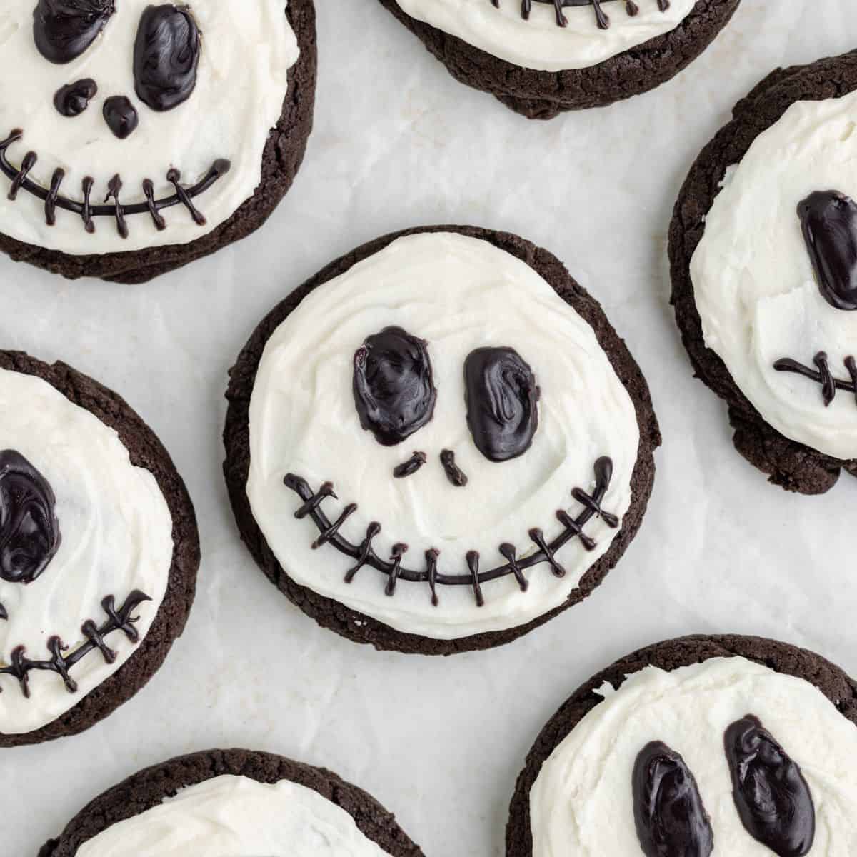 Jack Skellington Cookies
