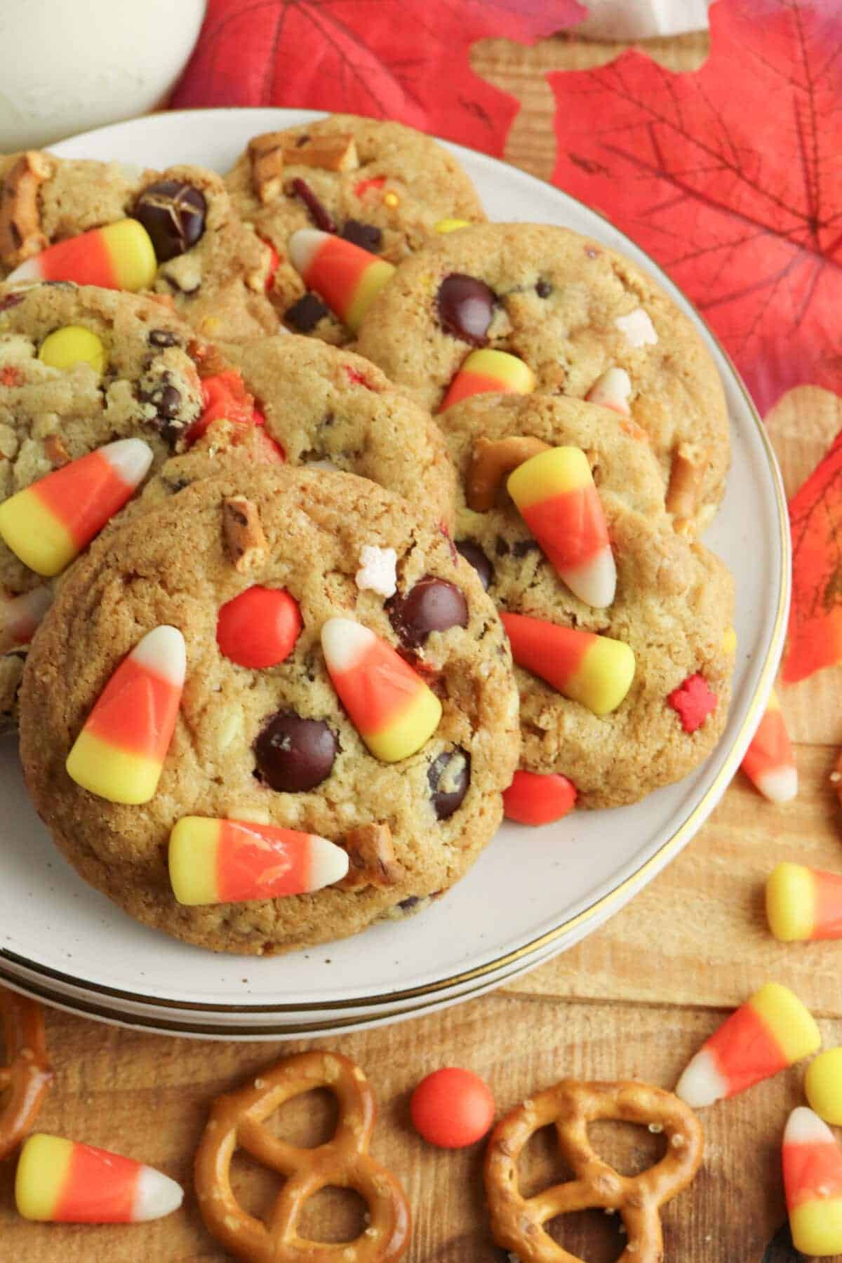 Loaded Fall Harvest Cookies