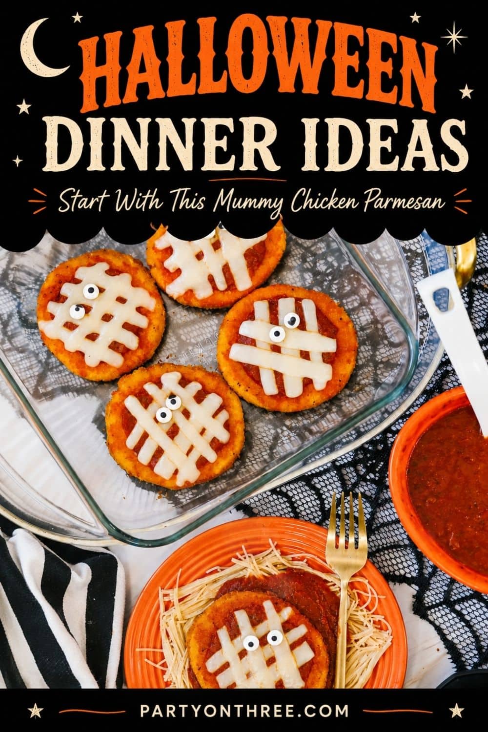 Mummy Chicken Parmesan
