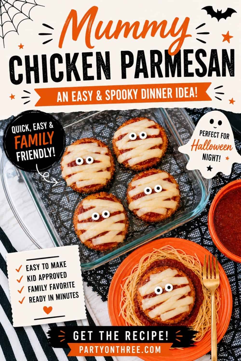 Mummy Chicken Parmesan