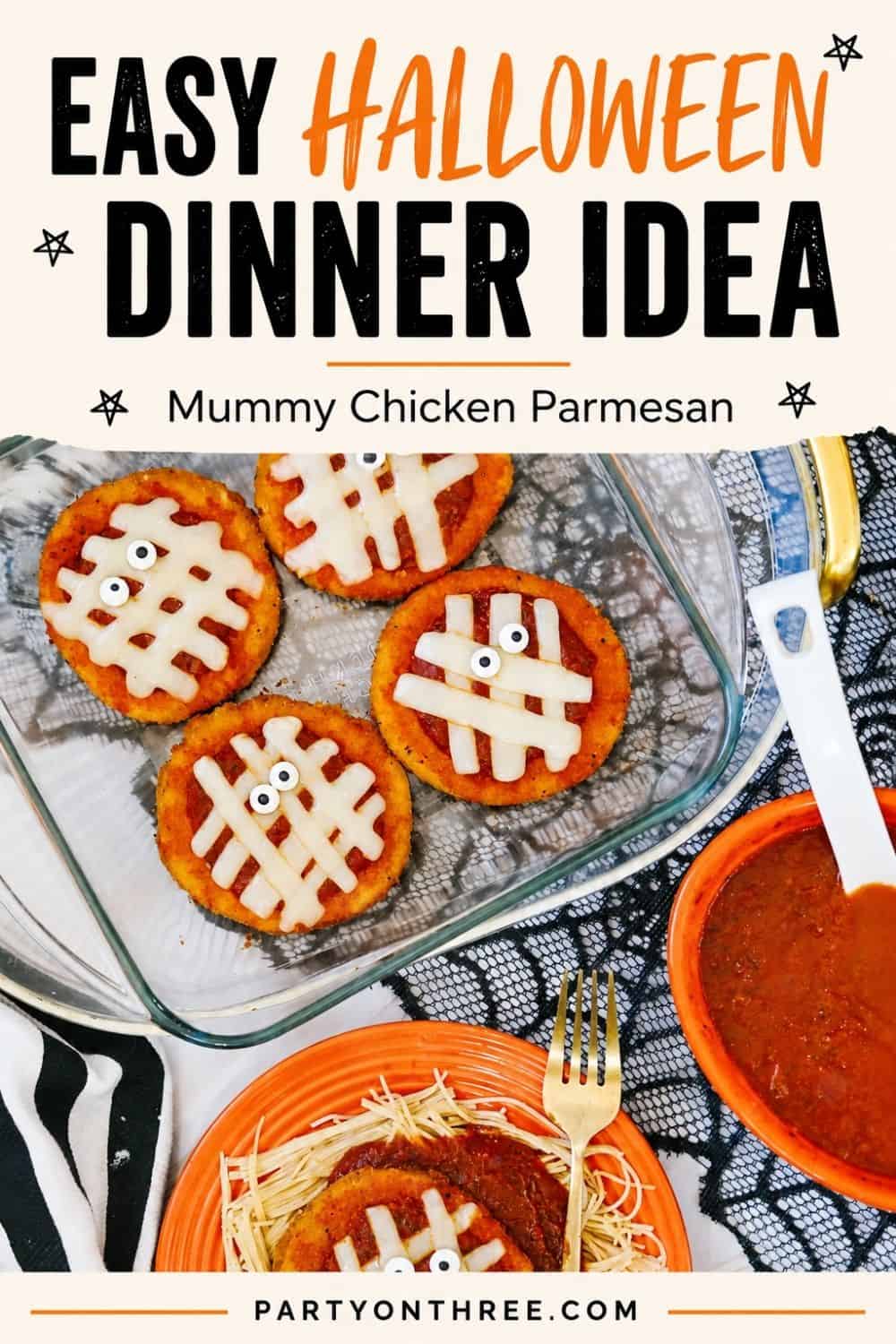 Mummy Chicken Parmesan