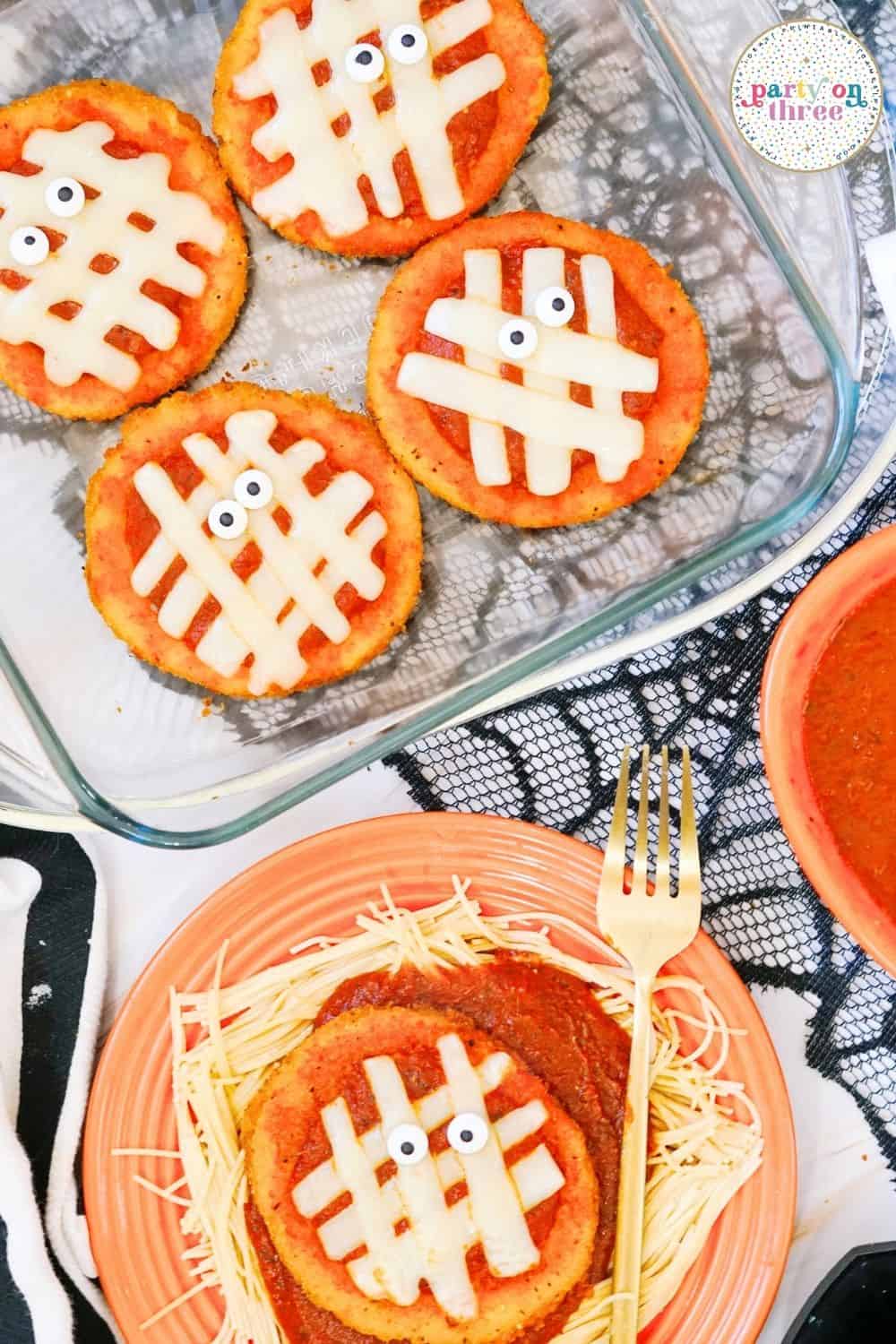 Mummy Chicken Parmesan
