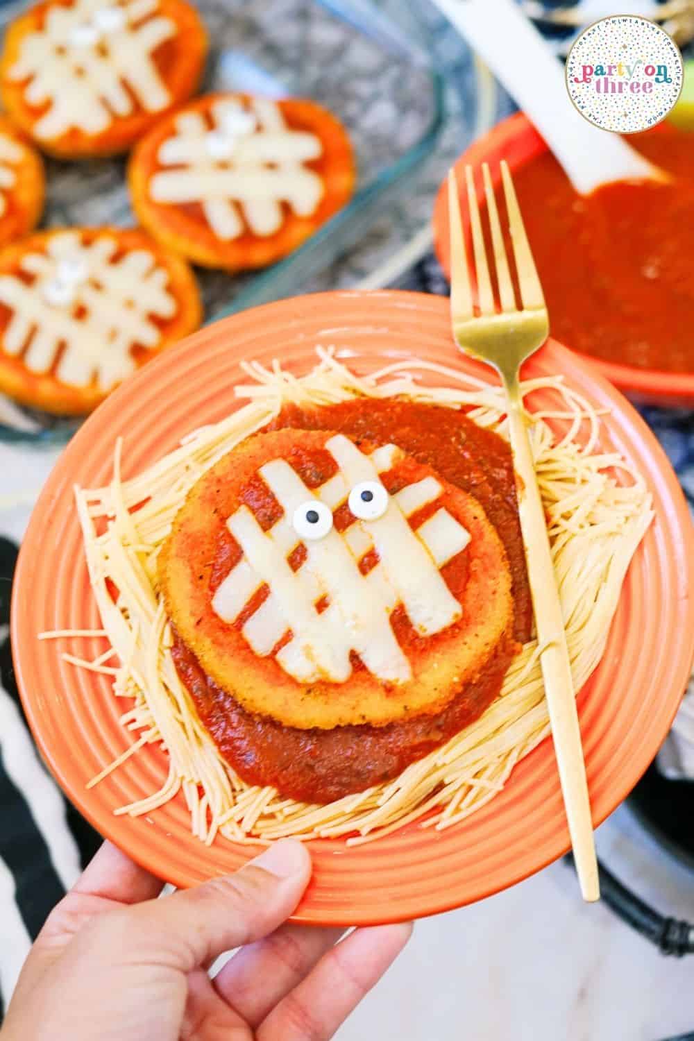 Mummy Chicken Parmesan