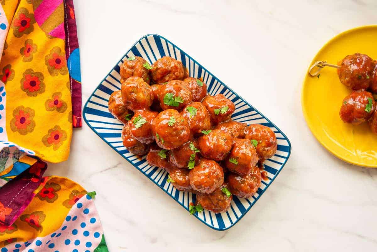 Party Meatballs in Guava Sauce