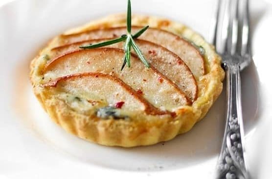 Pear & Gorgonzola Tartlets