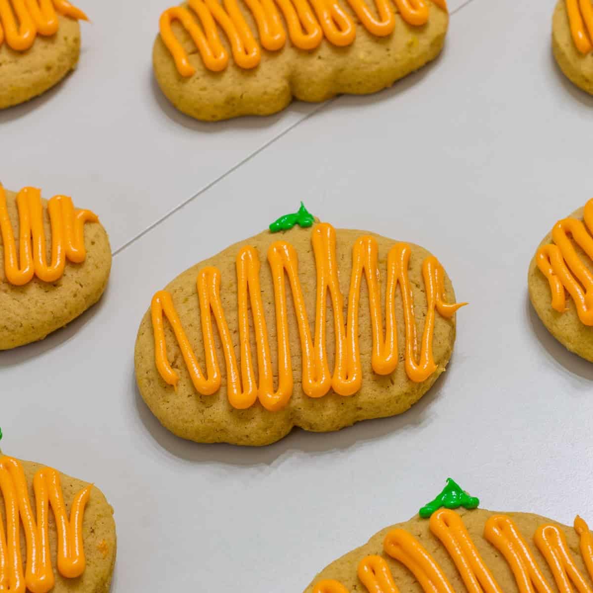 Pumpkin Spice Cutout Cookies