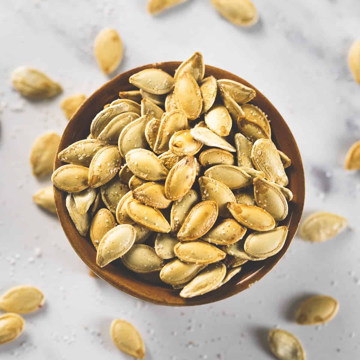 Simple Oven Roasted Pumpkin Seeds