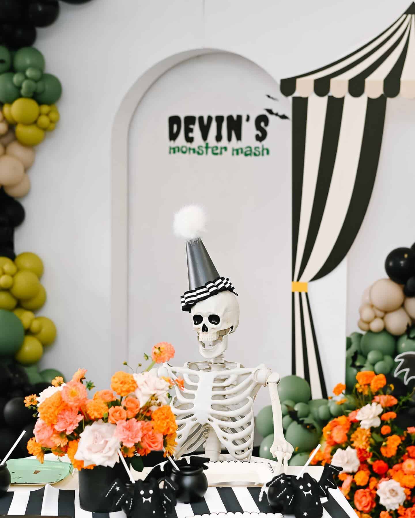 Skeleton Guest of Honor Monster Mash Party