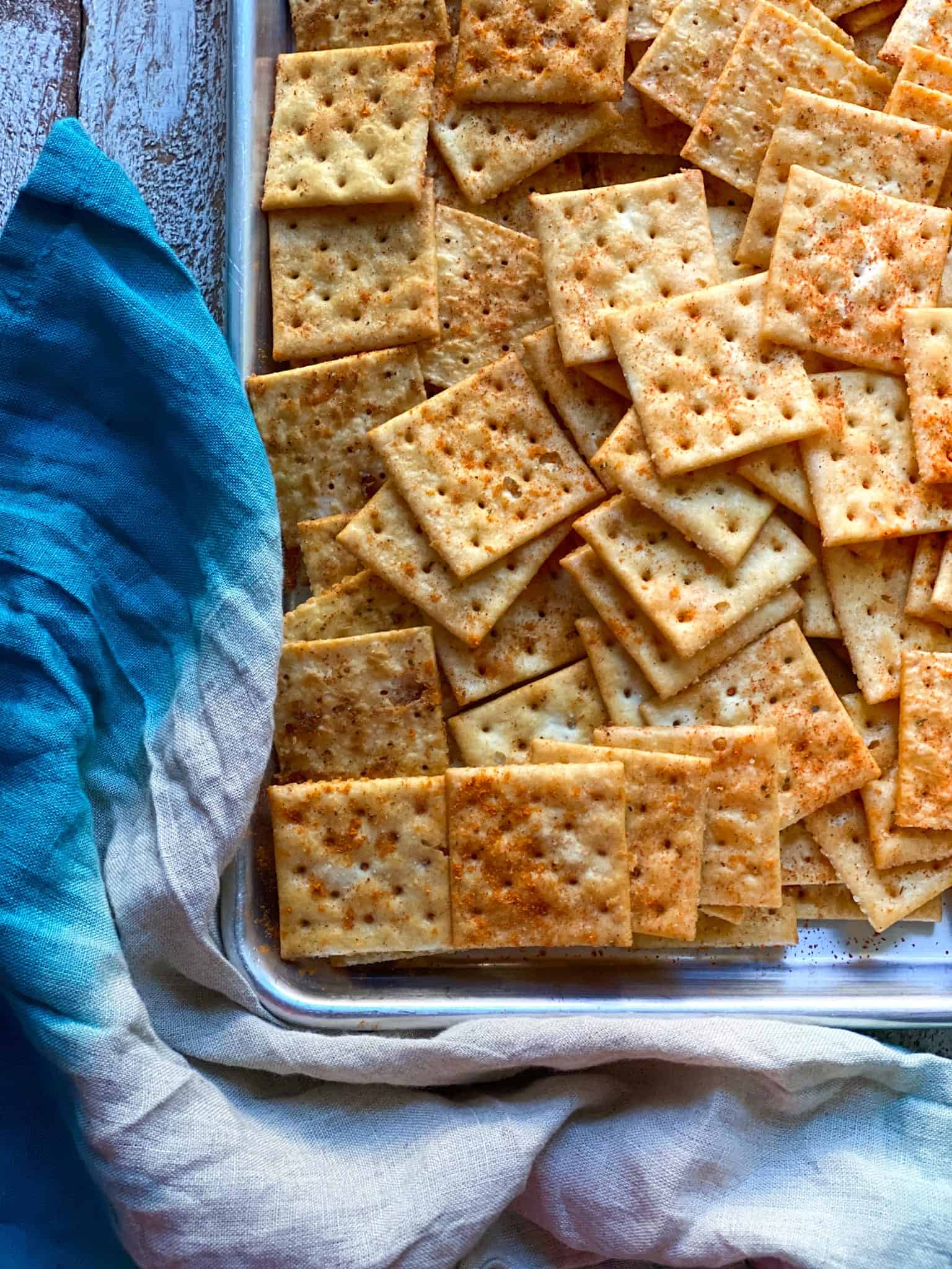The Easiest Chili Lime Ranch Crackers Snack