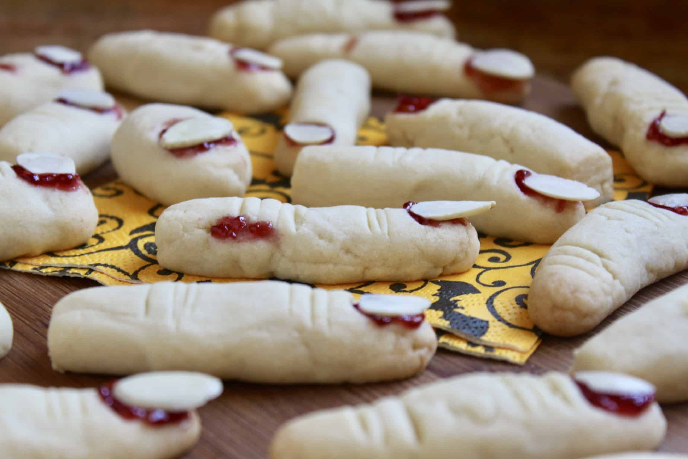 Witches' Fingers (Scary Halloween Cookies)