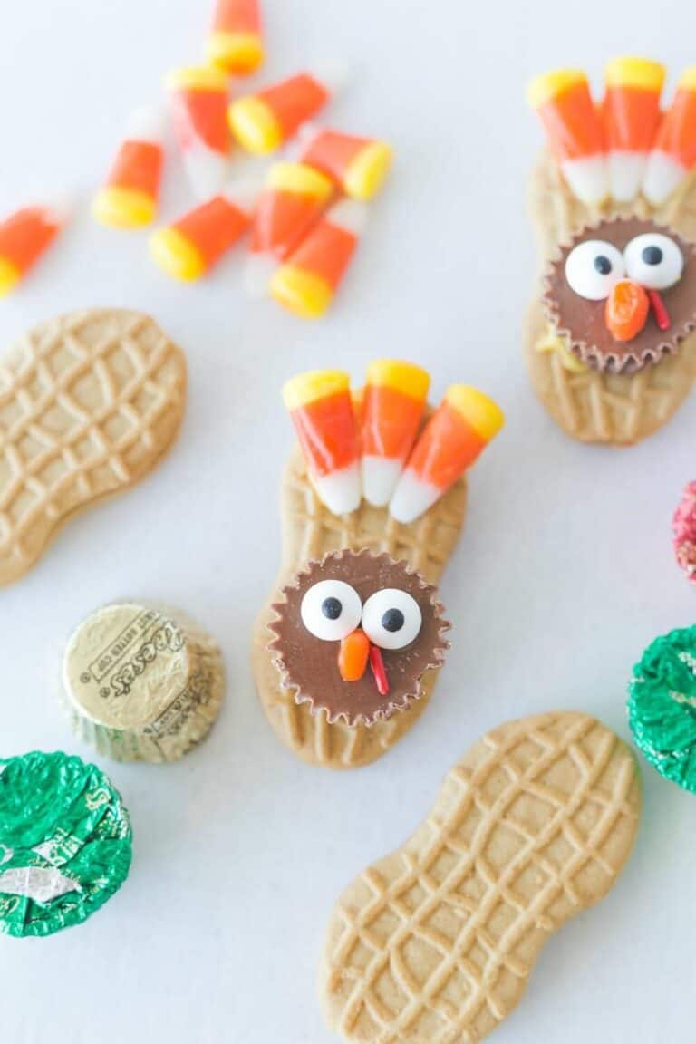 Nutter Butter Turkey Cookies by I Heart Naptime