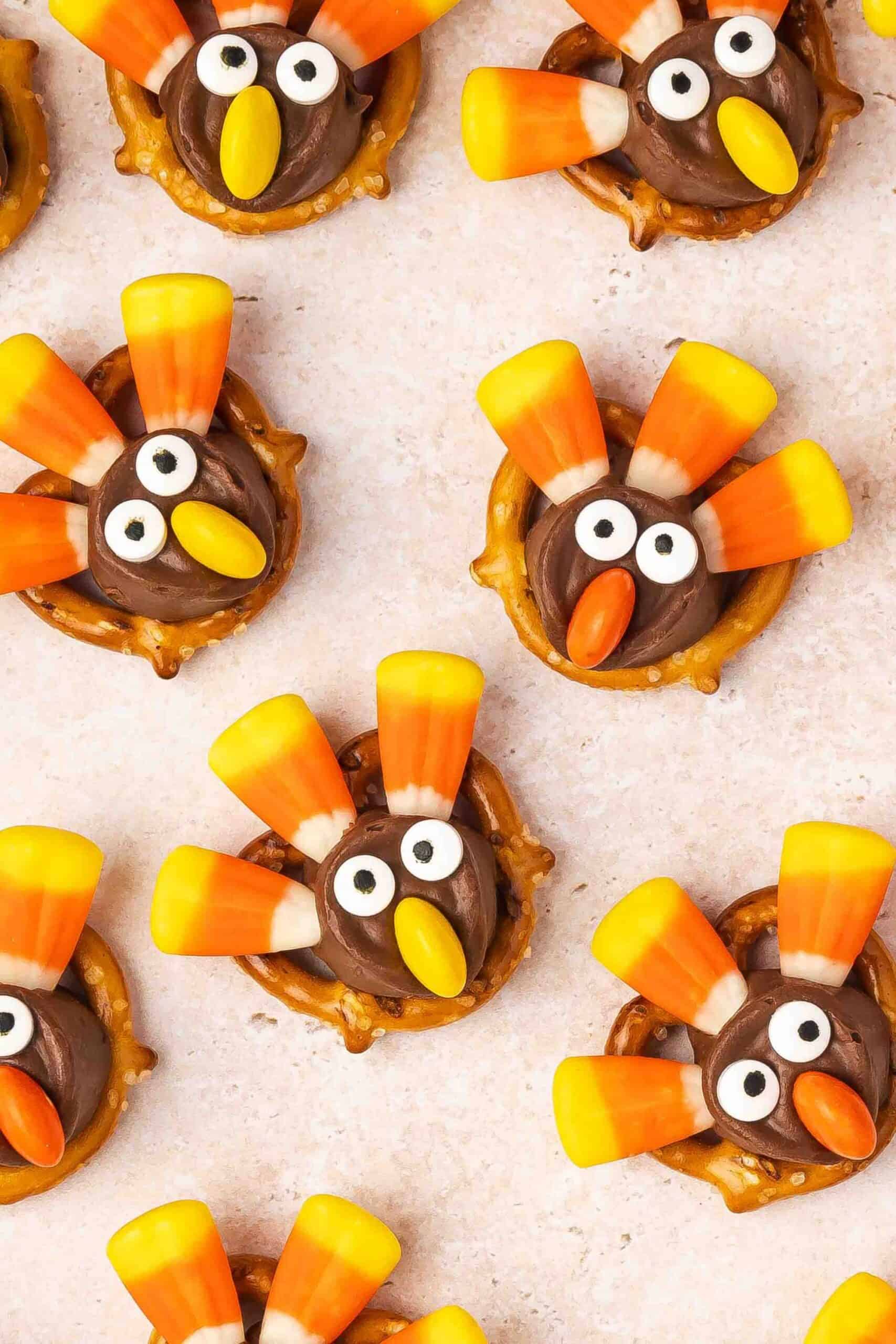 Rolo Pretzel Turkeys by Hungry Whisk