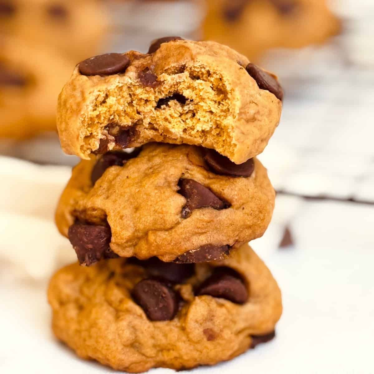 Chocolate Chip Pumpkin Cookies – Tasty Oven