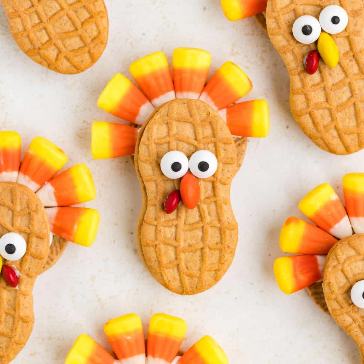 Cute Nutter Butter Turkeys