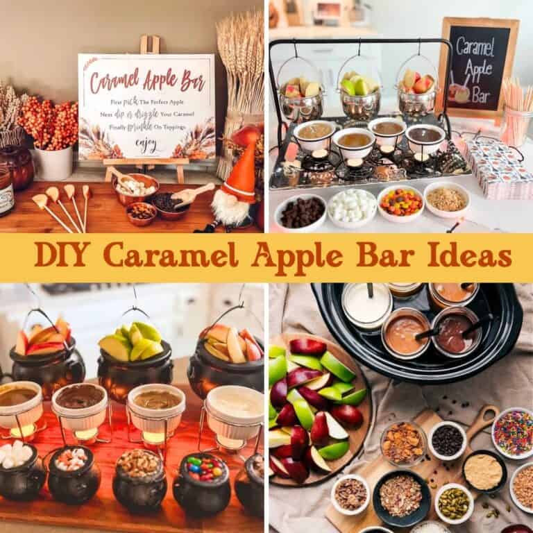 The *Best* DIY Caramel Apple Bar Ideas