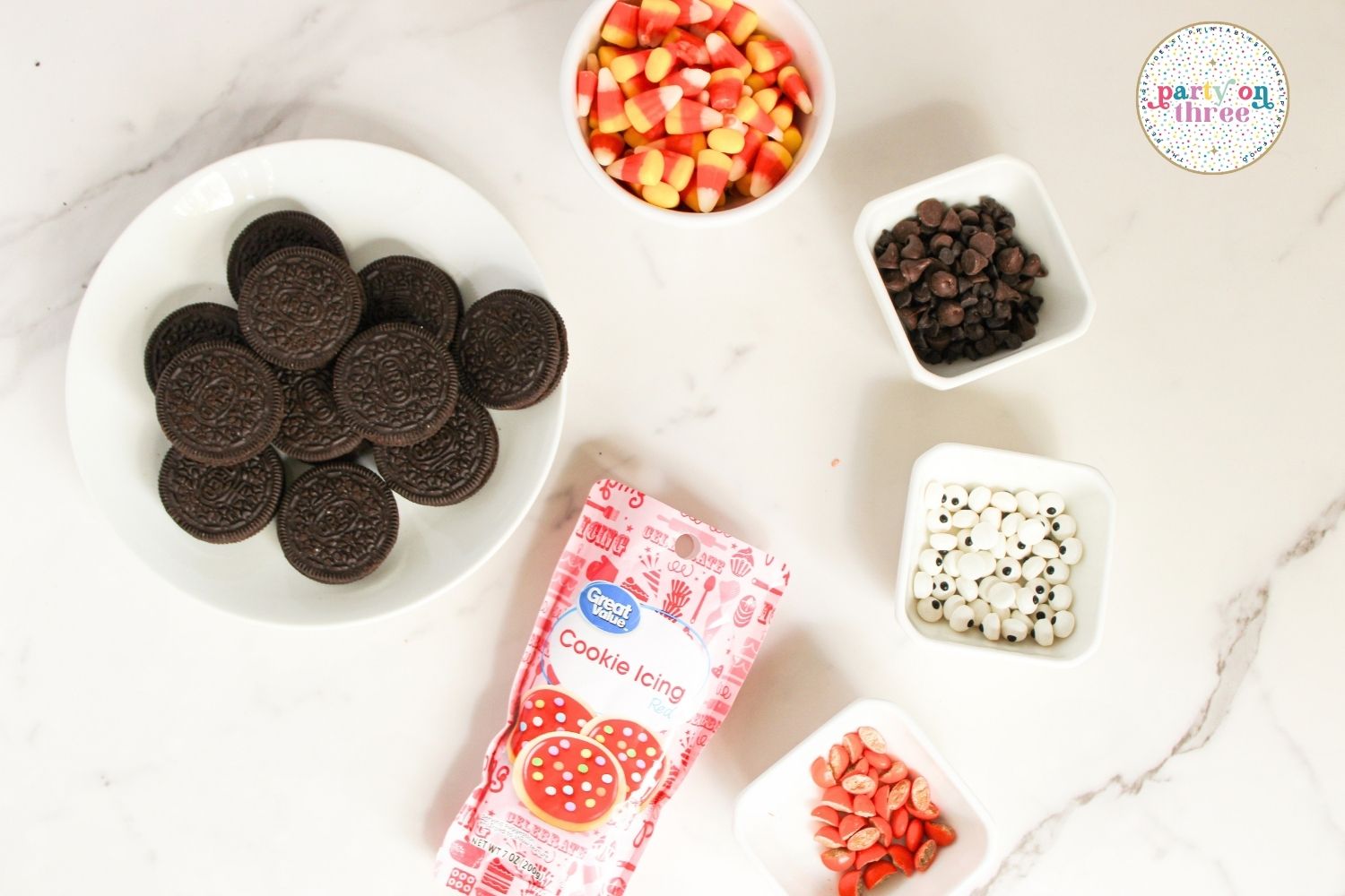 Easy Oreo Turkey Cookies