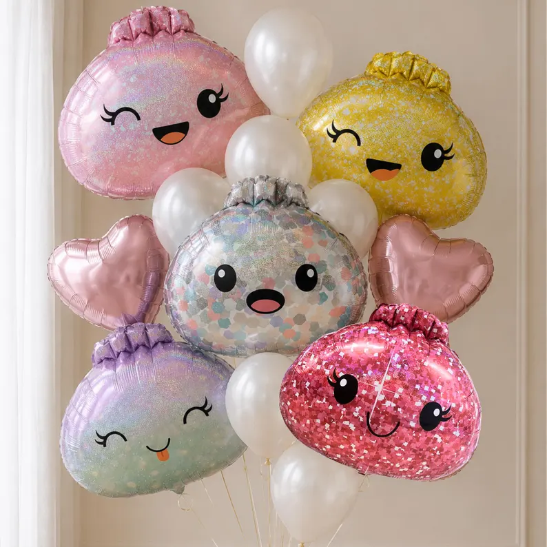 Kawaii Dumpling Balloons Steal The Whole Room