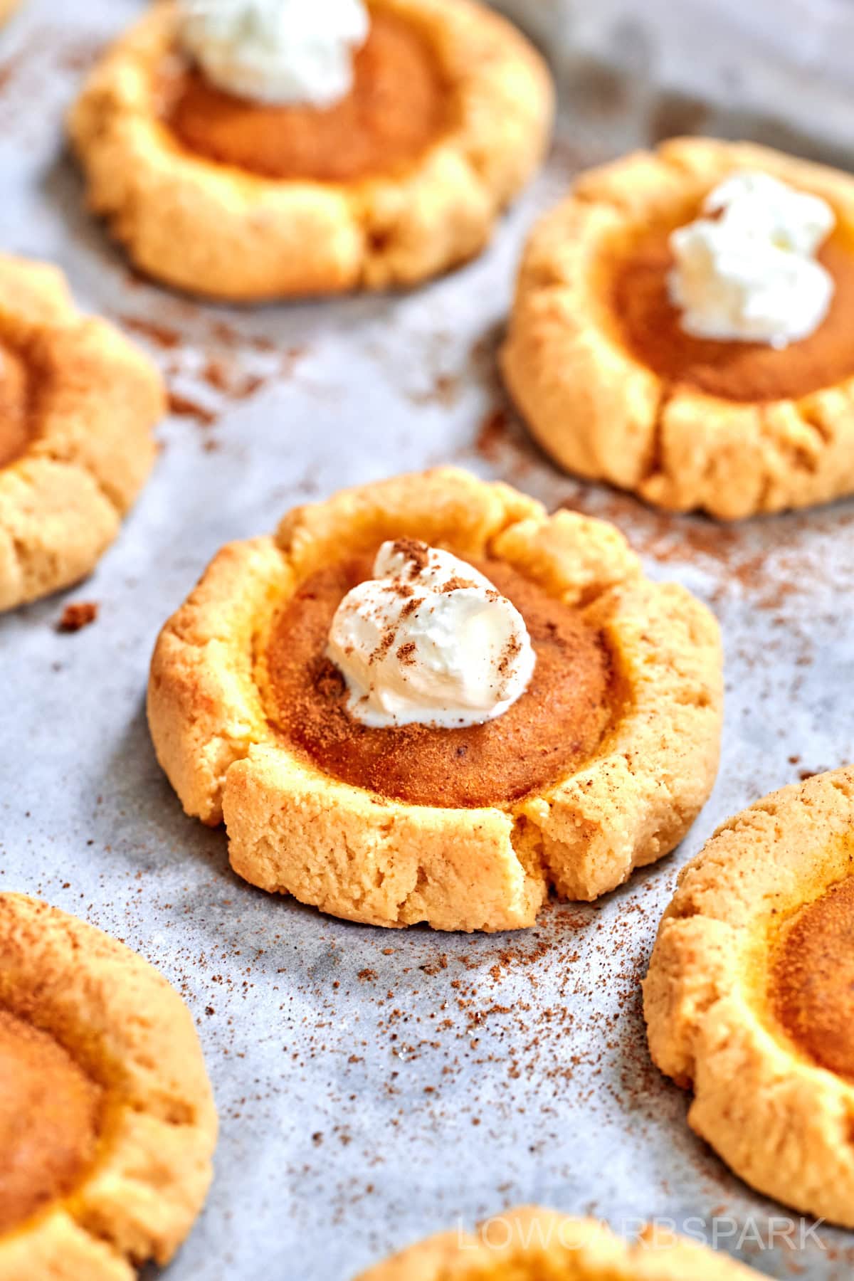 Keto Pumpkin Pie Cookies