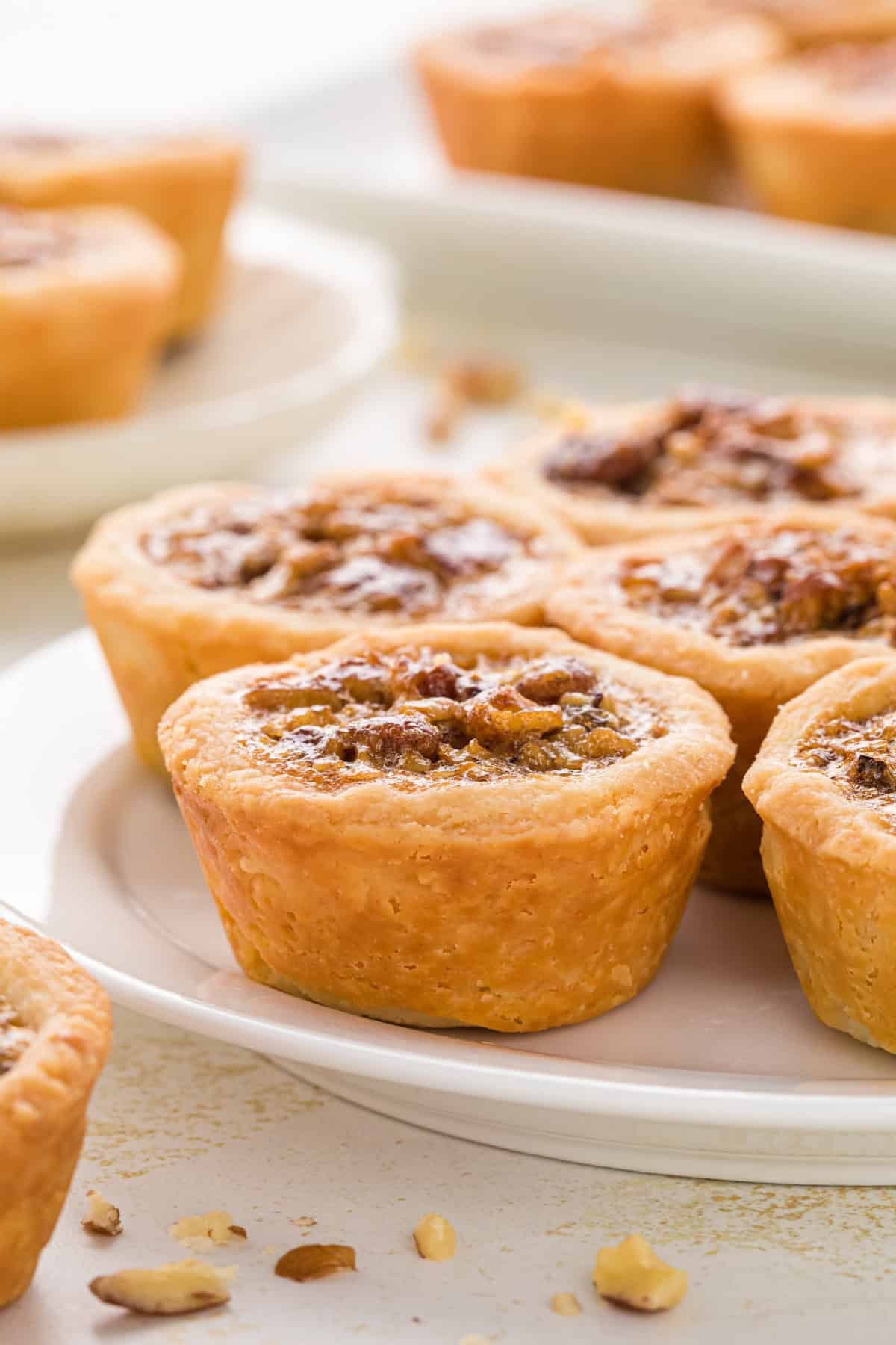 Pecan Tassies with Honey