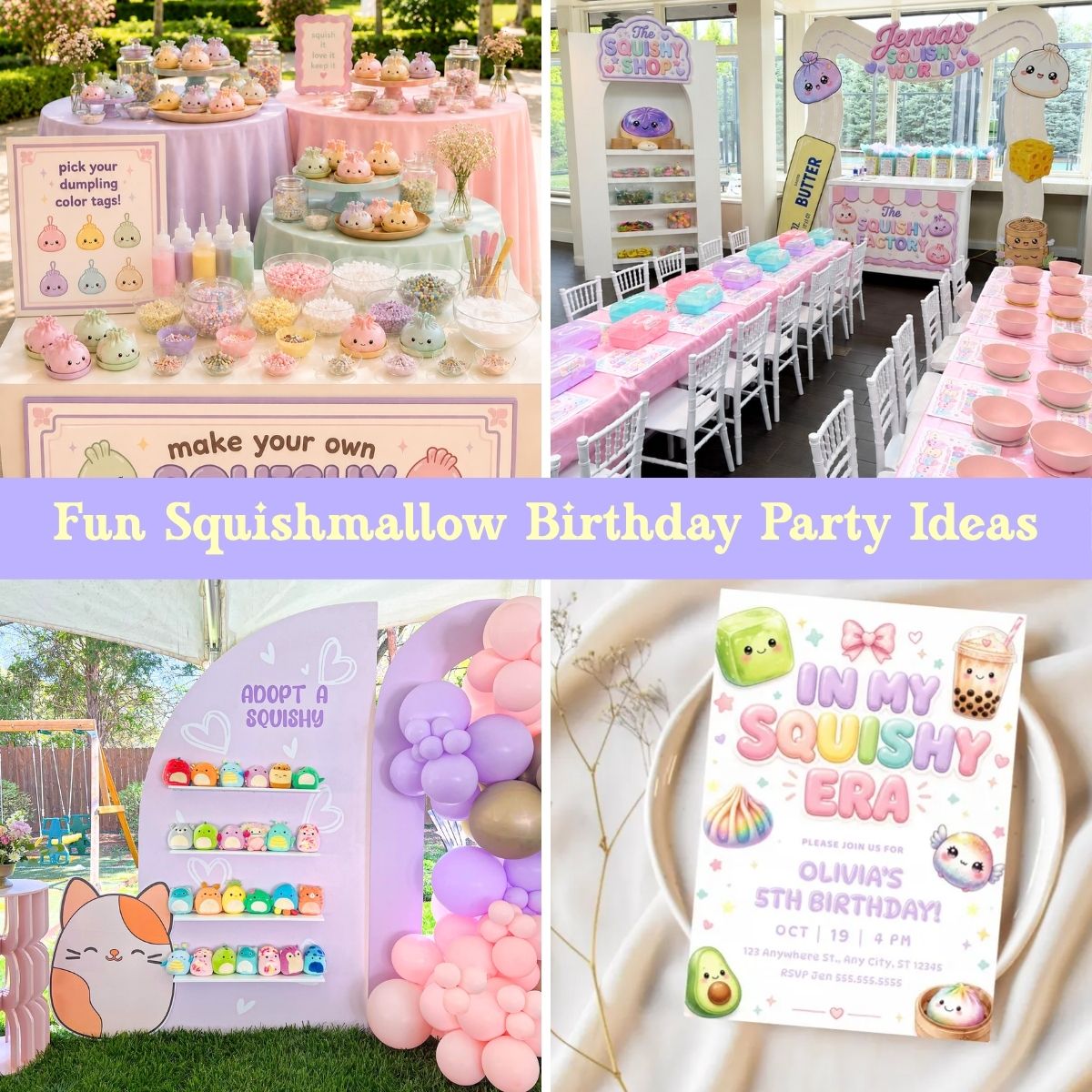 21+ Best Squishmallow Birthday Party Ideas for Kids
