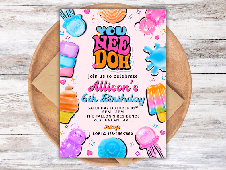 The Fidget Invite That Skips Printing Entirely
