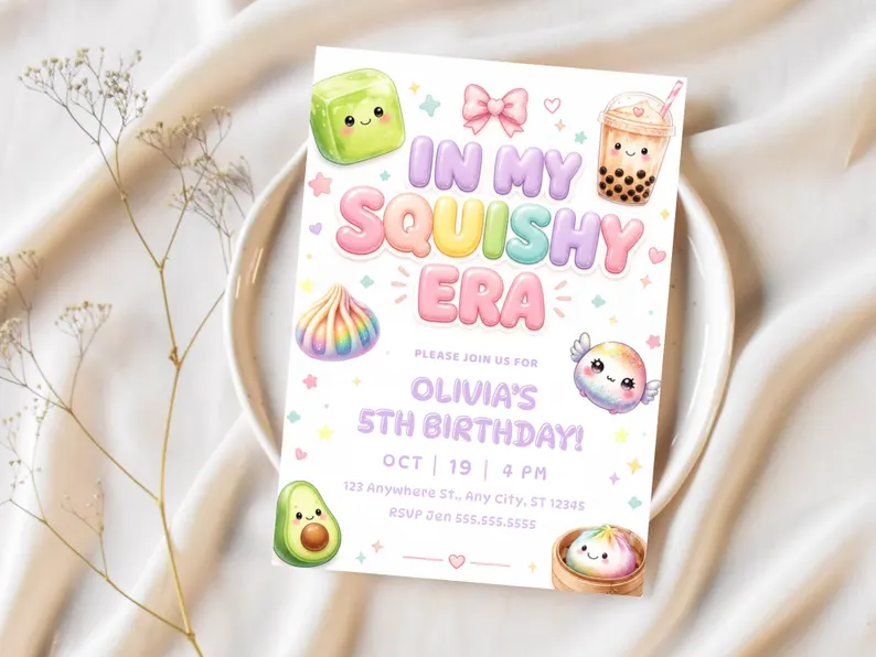 The In My Squishy Era Invite Is Just Fun