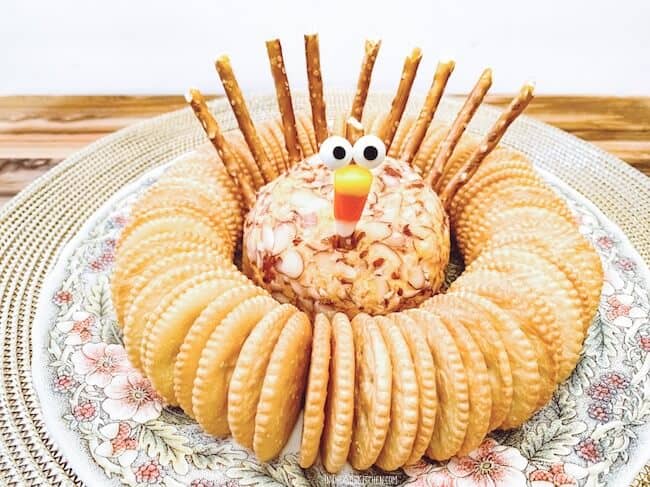Turkey Cheese Ball Kids Can Help Assemble