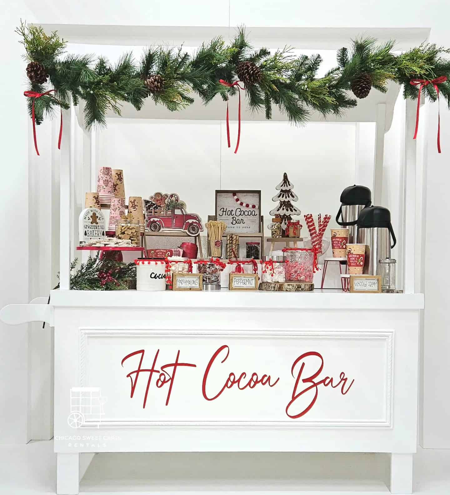 A Rentable Hot Cocoa Bar Cart for Parties