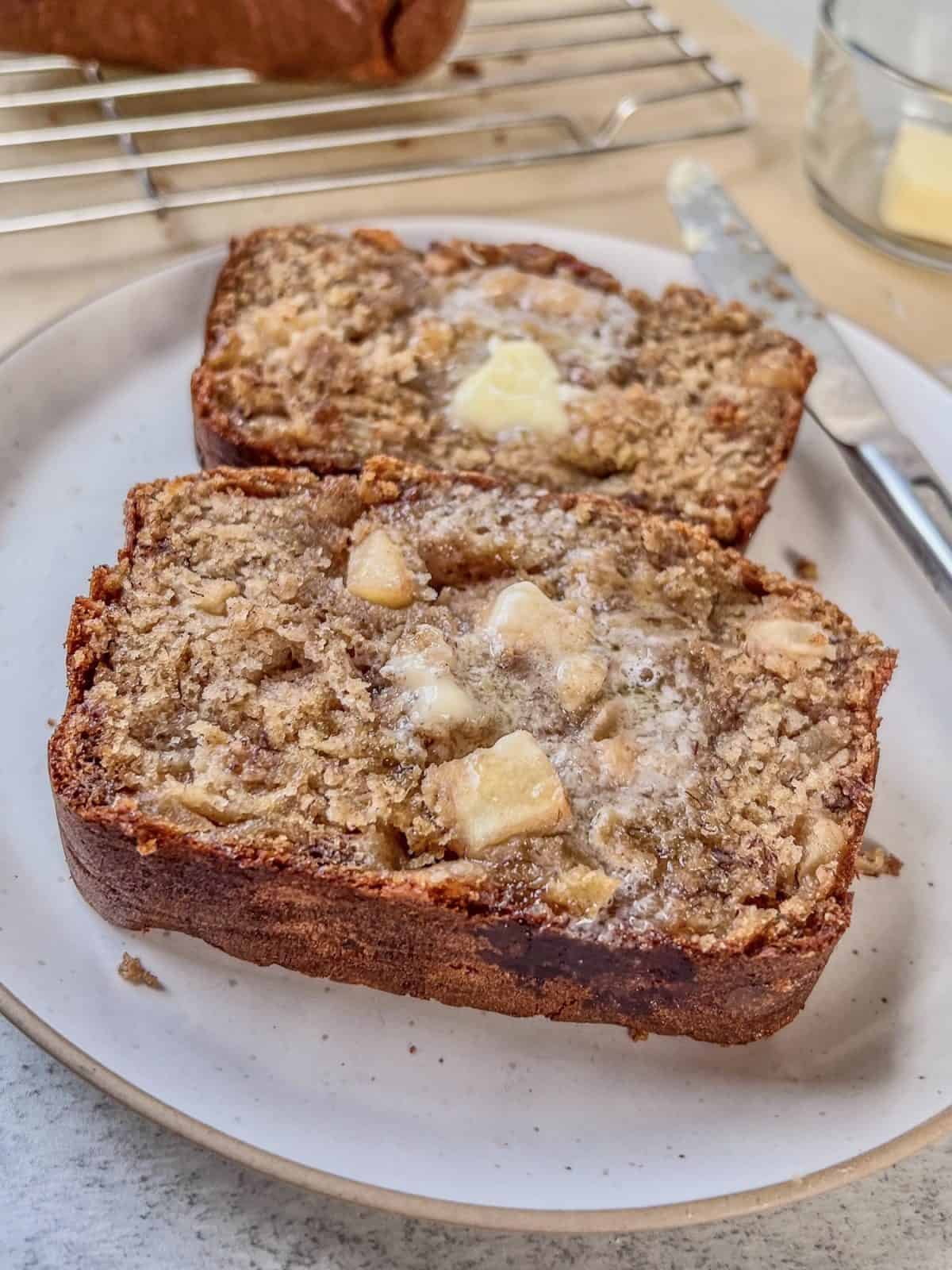 Apple Banana Bread