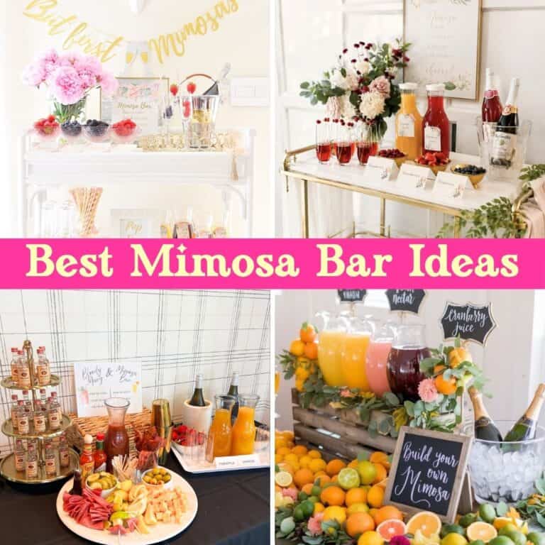 25+ Mimosa Bar Ideas for Brunch, Showers & Holiday Parties
