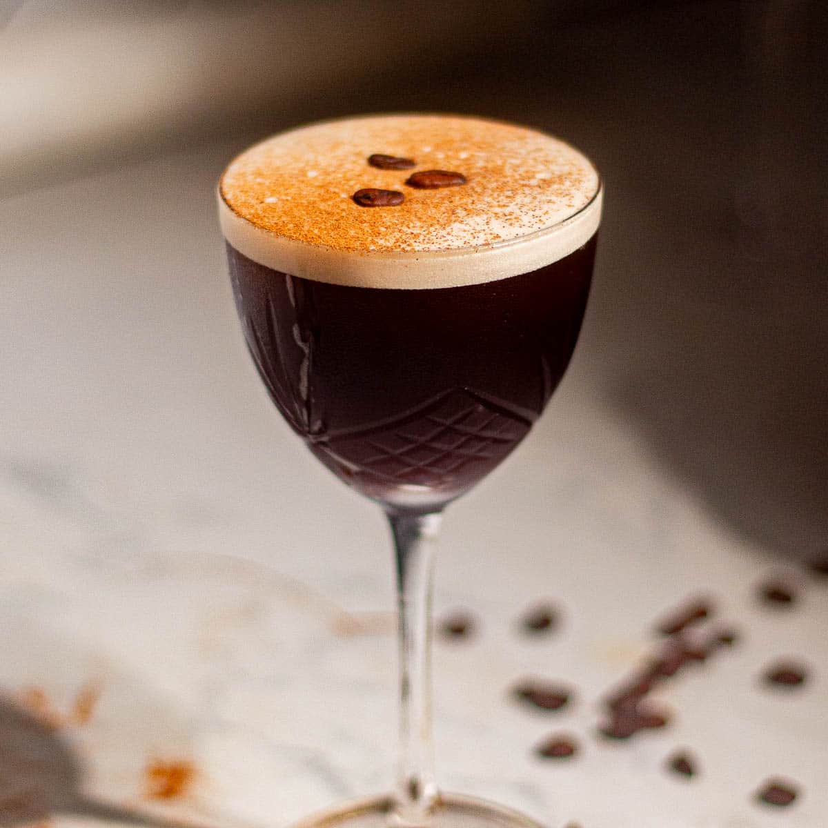 BEST Rum Espresso Martini Recipe with Dark or Spiced Rum