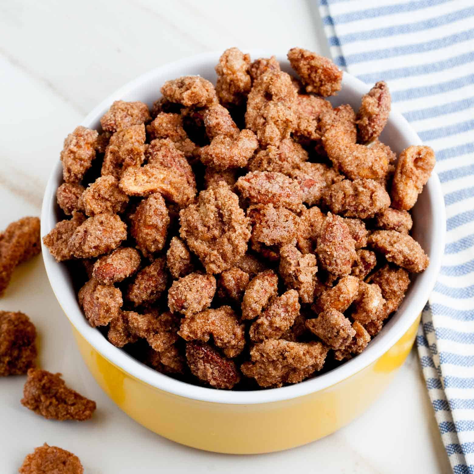 Candied Pecans Recipe (Cinnamon Sugar)